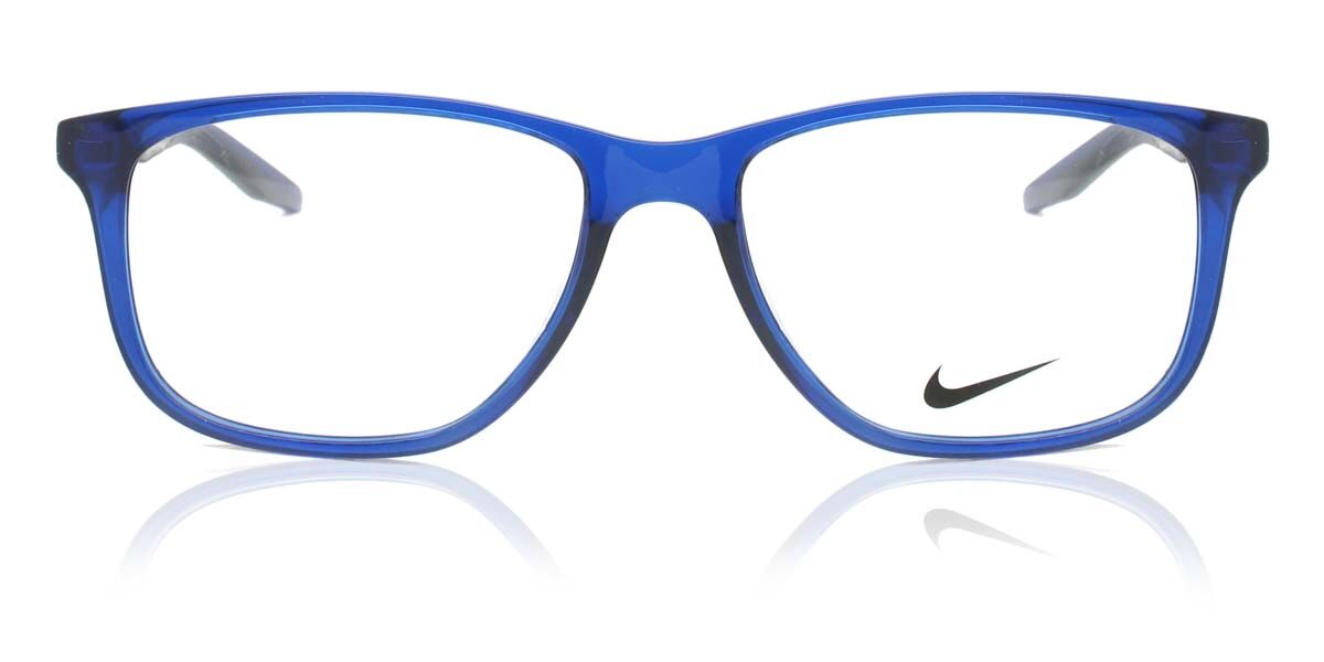Nike 5019 402 Men's Glasses Blue Size 50 - Free Lenses - HSA/FSA Insurance - Blue Light Block Available