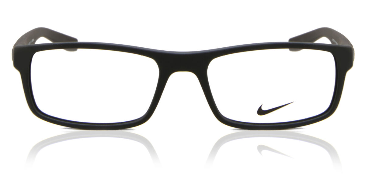 Nike 7090 001 Men's Glasses Black Size 53 - Free Lenses - Blue Light Block Available