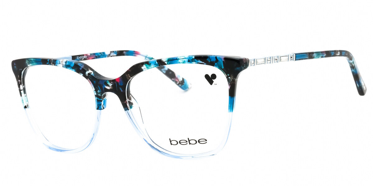 Bebe BB5191 460 Men's Glasses Blue Size 54 - Free Lenses - Blue Light Block Available