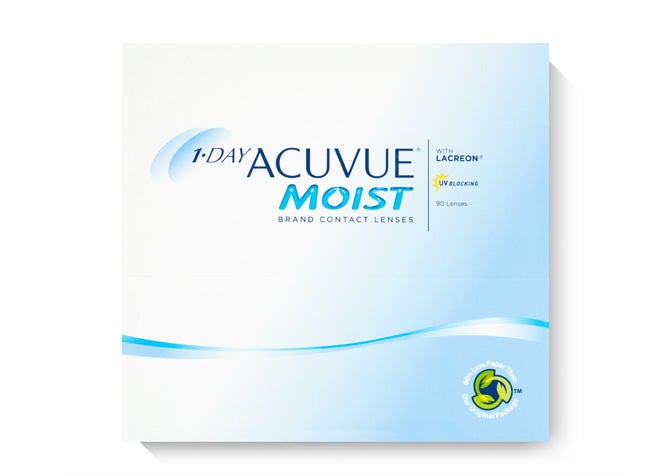 ACUVUE 1-Day Moist 90 Pack
