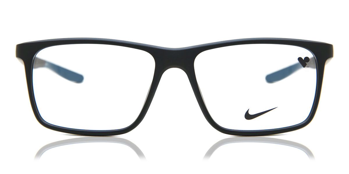 Nike 7116 011 Men's Glasses Black Size 56 - Free Lenses - Blue Light Block Available